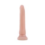 Au Naturel Mr. Slim 9.25 in. Posable Dual Density Dildo Beige - Image 3