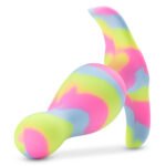 Avant Kaleido Anal Plug – Platinum-Cured Silicone – Lime - Image 2