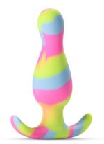 Avant Kaleido Anal Plug – Platinum-Cured Silicone – Lime - Image 3