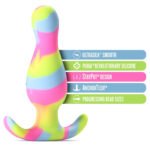 Avant Kaleido Anal Plug – Platinum-Cured Silicone – Lime - Image 4