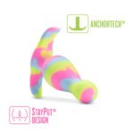 Avant Kaleido Anal Plug – Platinum-Cured Silicone – Lime - Image 5