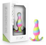 Avant Kaleido Anal Plug – Platinum-Cured Silicone – Lime - Image 7
