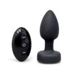 b-Vibe 3.5 in. Light-Up Butt Plug – Black - Image 2