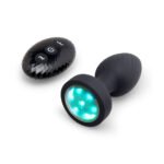 b-Vibe 3.5 in. Light-Up Butt Plug – Black - Image 3