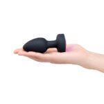 b-Vibe 3.5 in. Light-Up Butt Plug – Black - Image 8