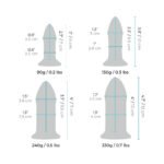 b-Vibe 4-Piece Anal Dilators Glass Plug Set - Image 8