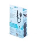 b-Vibe Beaded Inflatable Anal Plug with Hand Pump - Image 8