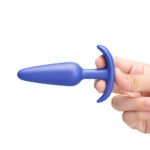 b-Vibe Butties Beginner Booty Bundle – Three Graduated Anal Plugs – Blue - Image 7
