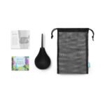b-Vibe Classic Enema Bulb 4-Piece Set – Black - Image 5