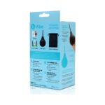 b-Vibe Classic Enema Bulb 4-Piece Set – Black - Image 8