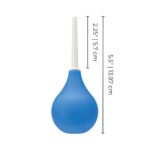 b-Vibe Compact Enema Douche – Blue - Image 7
