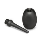 b-Vibe Flexible Silicone Anal Douche Black - Image 4