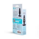b-Vibe Hefty Weighted Silicone Anal Plug – Black - Image 10