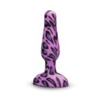 b-Vibe Novice Leopard Vibrating Anal Plug – Animal Print - Image 2