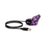 b-Vibe Novice Leopard Vibrating Anal Plug – Animal Print - Image 9
