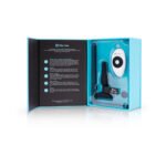 b-Vibe Novice Rechargeable Remote-Controlled Vibrating Silicone Anal Plug Black - Image 5