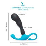 b-Vibe P-Spot Curl Silicone Prostate Massager – Black - Image 8