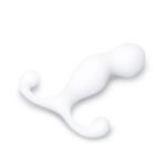 b-Vibe P-Spot Pro Plus Anal Plug – White - Image 4