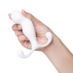 b-Vibe P-Spot Pro Plus Anal Plug – White - Image 6