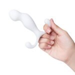 b-Vibe P-Spot Pro Plus Anal Plug – White - Image 7