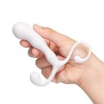 b-Vibe P-Spot Slim Prostate Massager – White - Image 6