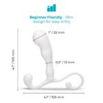 b-Vibe P-Spot Slim Prostate Massager – White - Image 8