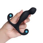 b-Vibe P-Spot Vortex Flex Vibrator – Black - Image 6