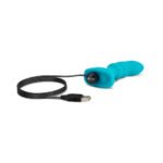 b-Vibe Remote Control Rimming P-Spot Plug – Blue Silicone Anal Plug - Image 7