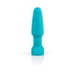 b-Vibe Rimming 2 Rotating and Vibrating Remote Control Plug Teal - Image 3