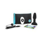 b-Vibe Rimming Petite Rotating and Vibrating Remote Control Plug Black - Image 2