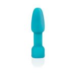b-Vibe Rimming Petite Rotating and Vibrating Remote Control Plug Teal - Image 3