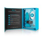 b-Vibe Rimming Petite Rotating and Vibrating Remote Control Plug Teal - Image 9