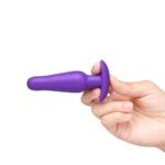 b-Vibe Rookie Beginner Anal Plug – Purple - Image 7