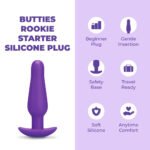 b-Vibe Rookie Beginner Anal Plug – Purple - Image 9
