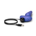 b-Vibe Butties Shake Slimline Vibrating Anal Plug – Blue - Image 9