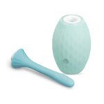 b-Vibe Silicone Flexflow Douche – Blue - Image 7