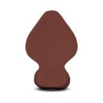 b-Vibe Slipskin Realistic Silicone Dildo 6 in. Girthy Brown - Image 5