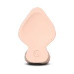 b-Vibe Slipskin Realistic Silicone Dildo 6 in. Girthy Cream - Image 5