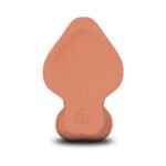 b-Vibe Slipskin Realistic Silicone Anal Dildo 6.5 in. Mocha - Image 5