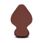 b-Vibe Slipskin Realistic Silicone Dildo 7 in. Girthy Brown - Image 5