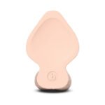 b-Vibe Slipskin Realistic Silicone Dildo 7 in. Girthy Cream - Image 5