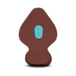 b-Vibe Slipskin Realistic Silicone Dildo 8 in. Girthy Brown - Image 6