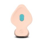 b-Vibe Slipskin Realistic Silicone Dildo 9 in. Girthy Cream - Image 6