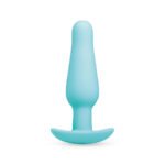 b-Vibe Strap-It-On Anal Training Kit – 8-Piece Set with Vibrating Dildo – Black and Teal - Image 5