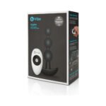 b-Vibe Triplet Rechargeable Remote-Controlled Vibrating Anal Beads Plug Black - Image 3