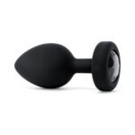 b-Vibe Vibrating Jewel Rechargeable Remote-Controlled Anal Plug Black Diamond XX-Large - Image 3