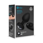 b-Vibe Vibrating Jewel Rechargeable Remote-Controlled Anal Plug Black Diamond XX-Large - Image 6