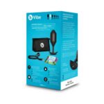 b-Vibe Vibrating Snug Plug 5 Rechargeable Weighted Silicone Anal Plug Black - Image 2