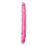 B Yours 14 Inch Double Dildo - Pink - Image 2