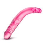 B Yours 14 Inch Double Dildo - Pink - Image 4
